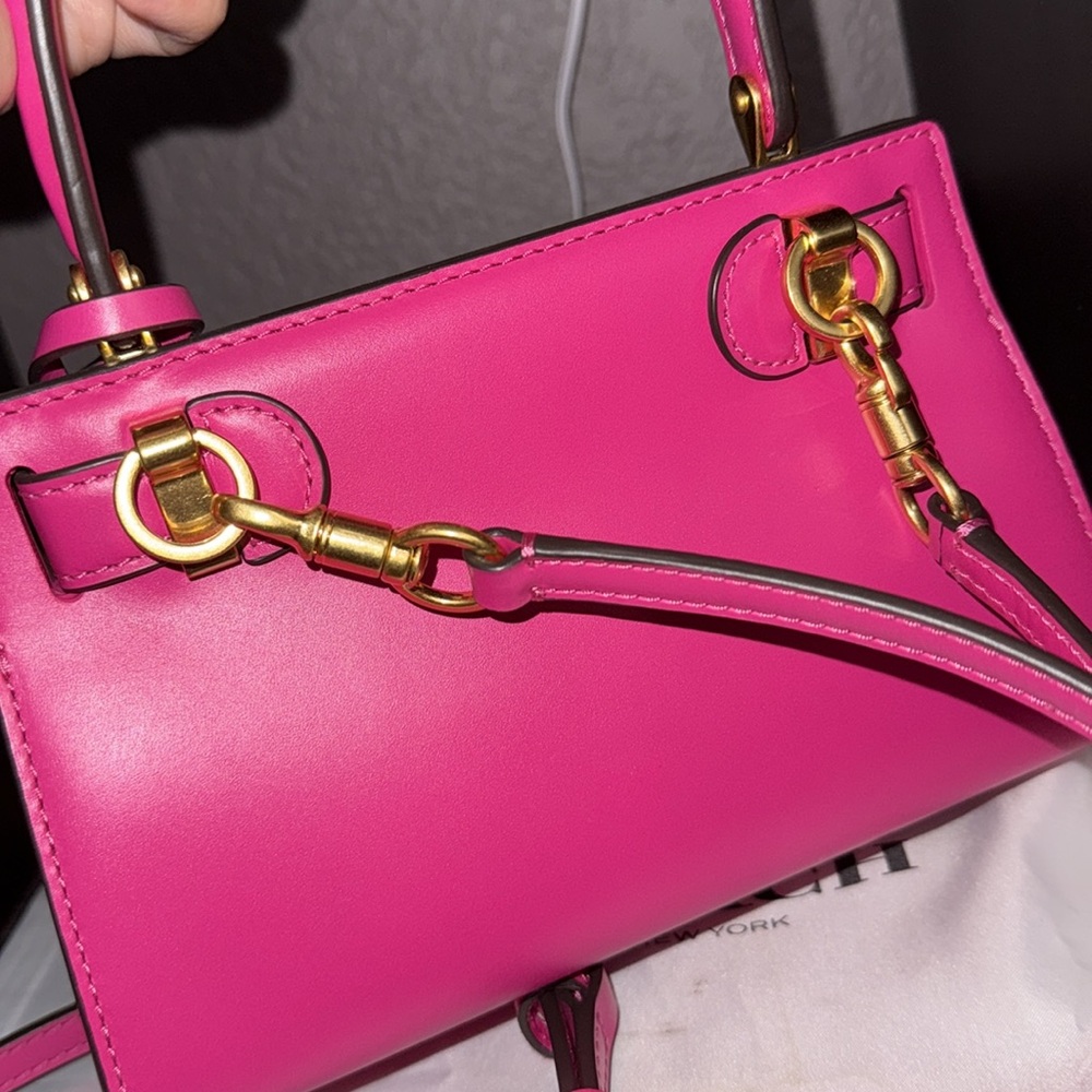 Tory Burch Lee Radziwill Petite Leather Bag💓🌸 - Picture 12 of 13